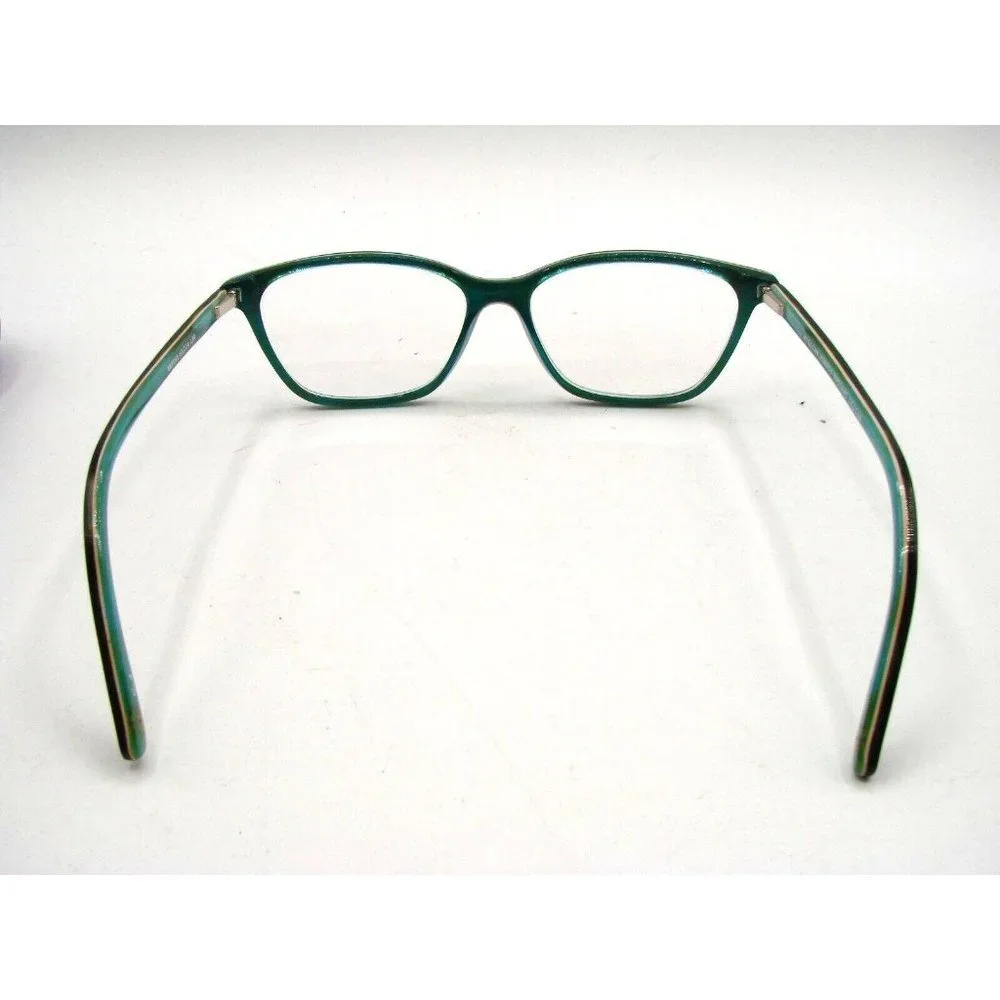 William Morris England Design Eyeglass Aqua Frames Womens WM9068 53-14-138 Case